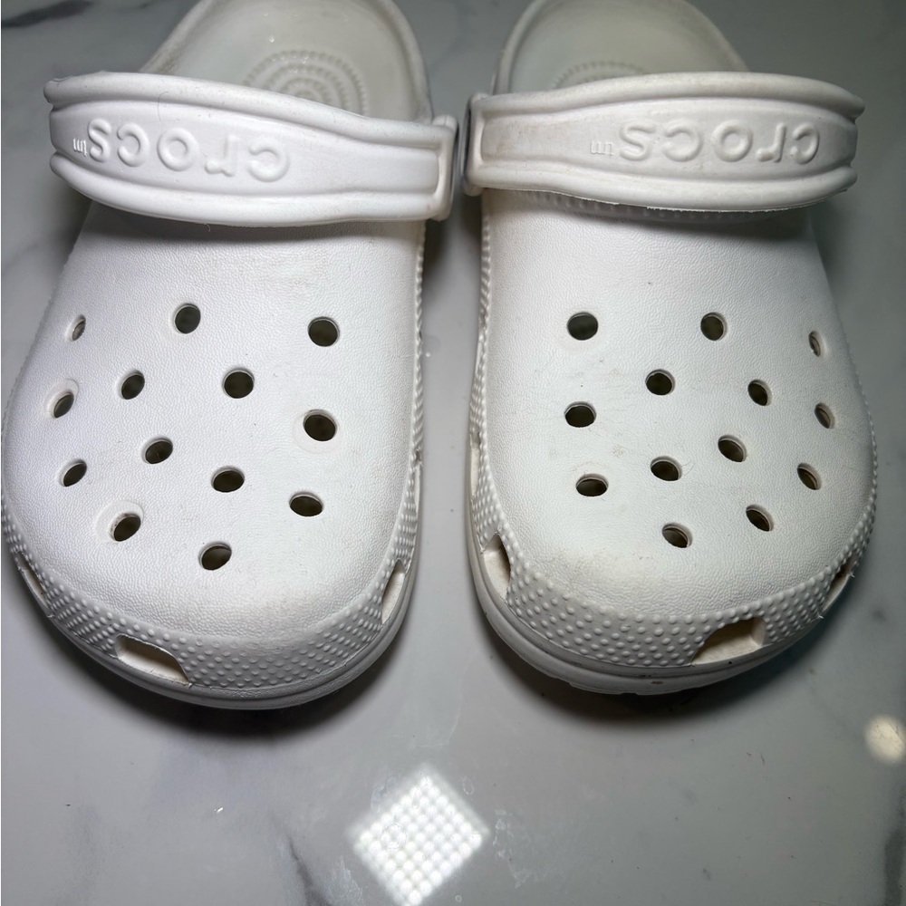 CROCS Kids White Clogs
